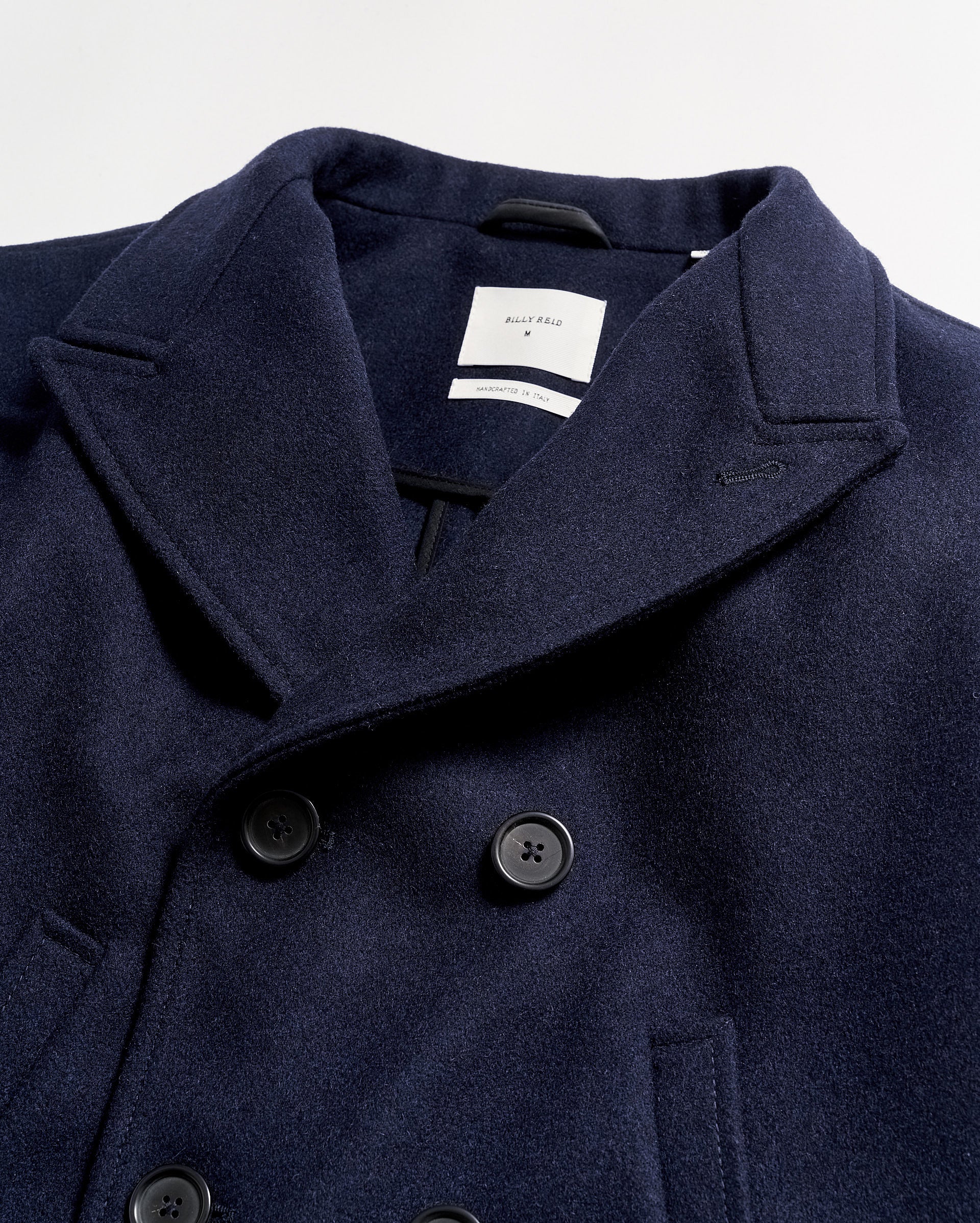 The Iconic Bond Peacoat for Men | Handcrafted Luxury Outerwear – Billy Reid